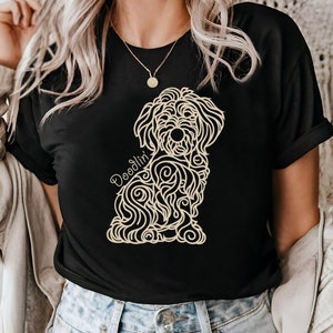 Golden Doodle Shirt | Cute Goldendoodle Tee | Dog Lover Gift | Doodle Mom Apparel | Goldendoodle Owner Present | Funny Pet Lover T-Shirt