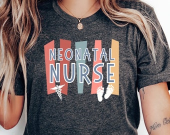 Neugeborene Krankenschwester Shirt | Niedliches NICU Krankenschwester-T-Shirt | Neugeborenen Stillgeschenk | Neugeborenen Pflege Bekleidung | NICU Krankenschwester Wertschätzung Geschenk