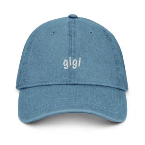 Gigi Hat - Pregnancy Announcement Gift, New Grandma&#39;s Trendy Cap, Mother&#39;s Day Gigi Reveal, Grandmother Gifts