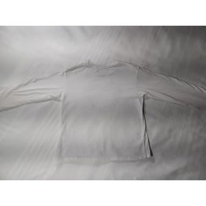 Hello Kitty Shirt Youth 6-7Y White Long Sleeve Silver Heart Graphic H&M Sanrio image 4