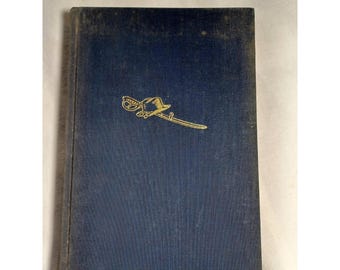 Vintage Grant toma el mando Bruce Catton Guerra Civil Little Brown Blue Cloth HC