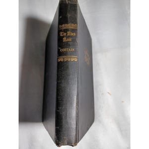 Vintage La Rosa Negra Thomas B Costain 1945 Tela negra HC Ficción histórica imagen 3