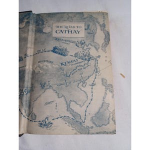 Vintage La Rosa Negra Thomas B Costain 1945 Tela negra HC Ficción histórica imagen 4