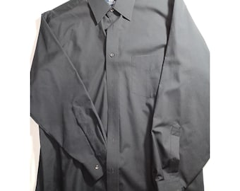 stafford dress shirts for men Coolmax All Season Ecomade Oxford Men's Regular Fit Stretch Fabric Wrinkle Free Long Sleeve Shirt, 16-16.5 32-33, Blue free stretch Stafford Stafford Dress Shirt Men's