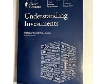 Comprensión de las inversiones Connel Fullenkamp Great Courses PB Transcript Book