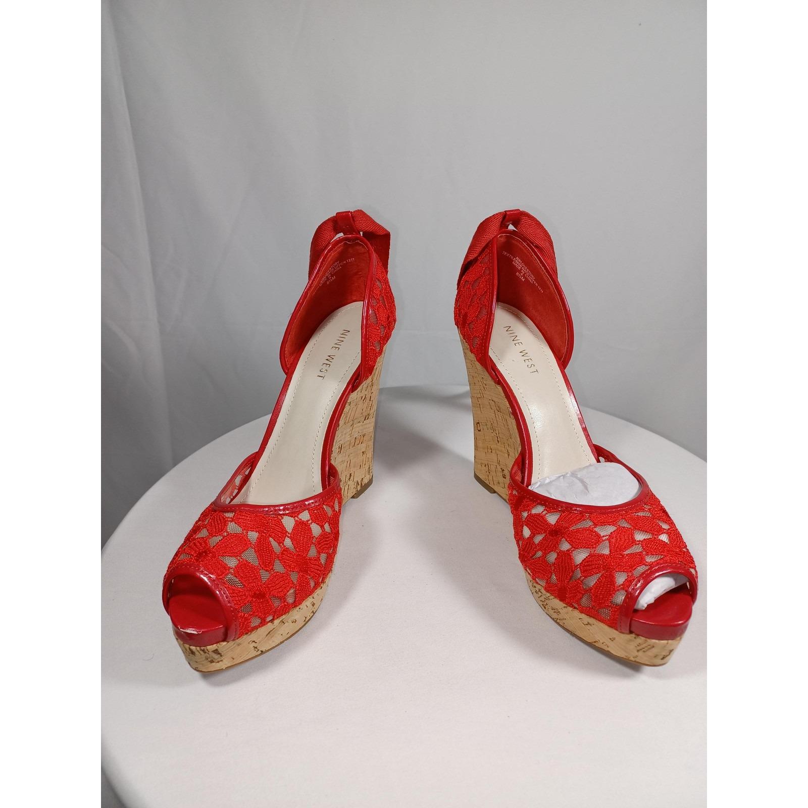 Leigh Suede Michael Kors Elaine Suede Bootie Espadrilles Wedge Size