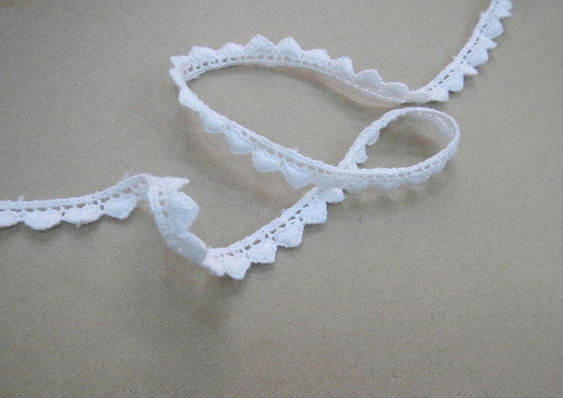 3Ys Mini Embroidery Heart Lace Trim SR030.39/10mm Etsy