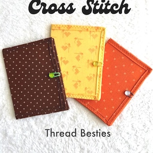Lots of Cross Stitch Thread Besties: Travel Stitching Supply Organizer