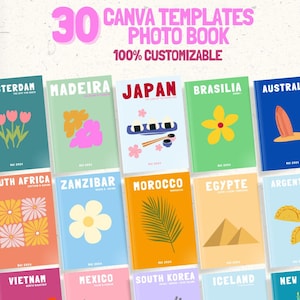 30 Canva Templates Album photo