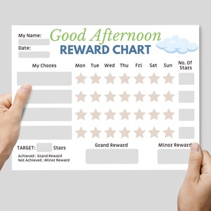 Kids Reward Chart, Kids Behavior Chart, Toddler Chore Chart, Kids ...