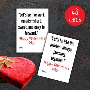 Cartes de Saint-Valentin drôles de collègue, Saint-Valentin au bureau, Cartes de Saint-Valentin sur le lieu de travail, Cadeau Saint-Valentin pour collègues, Saint-Valentin collègue
