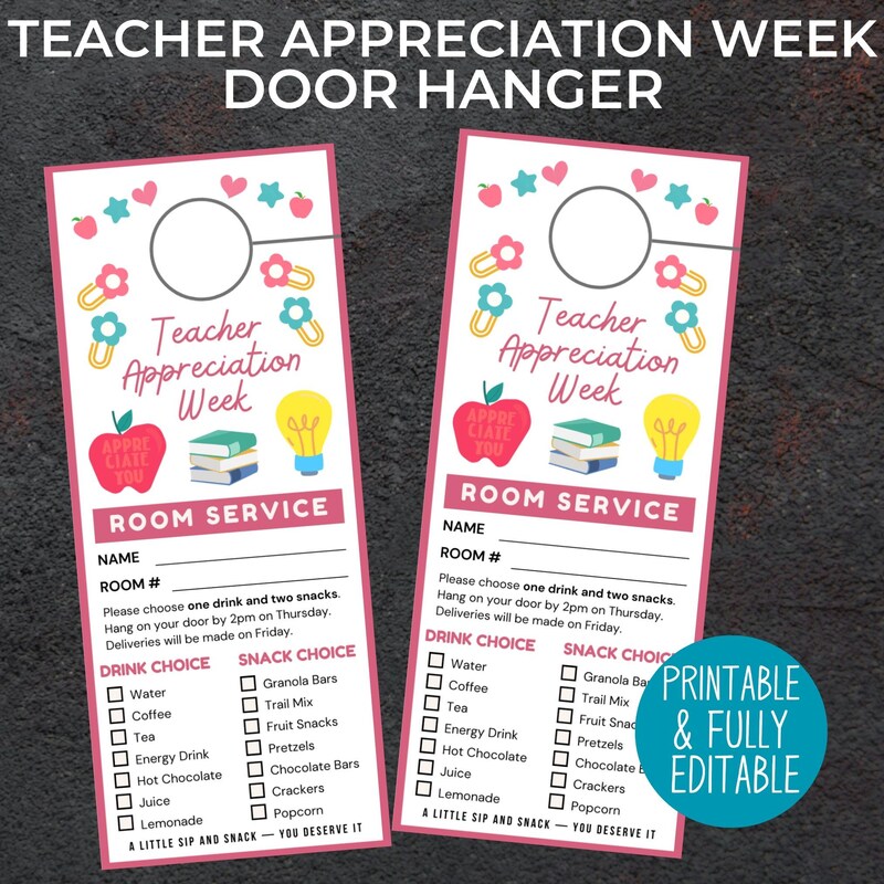 Teacher Room Service - Etsy