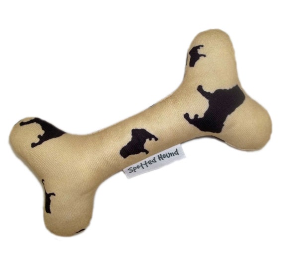 plush bone shaped dog toy