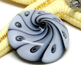 glass ringtop, lampwork, muranoglass, 20mm or 25mm diametre, 2,5mm nut, changeable, MTO