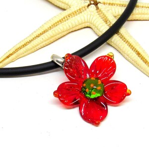 glass pendant, lampwork, muranoglass, made to order