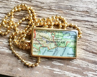 Personalized Map Necklace or Keychain.Personalized Jewelry.Custom Rectangle Pendant.You Name the City.Best Friend Gift.Gift for Her.Home.