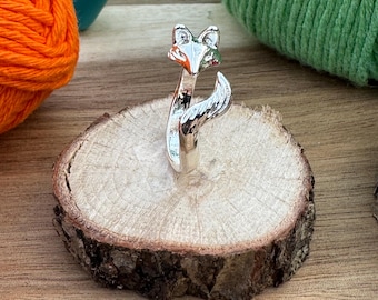 Adjustable Fox Fashion/Crochet Ring