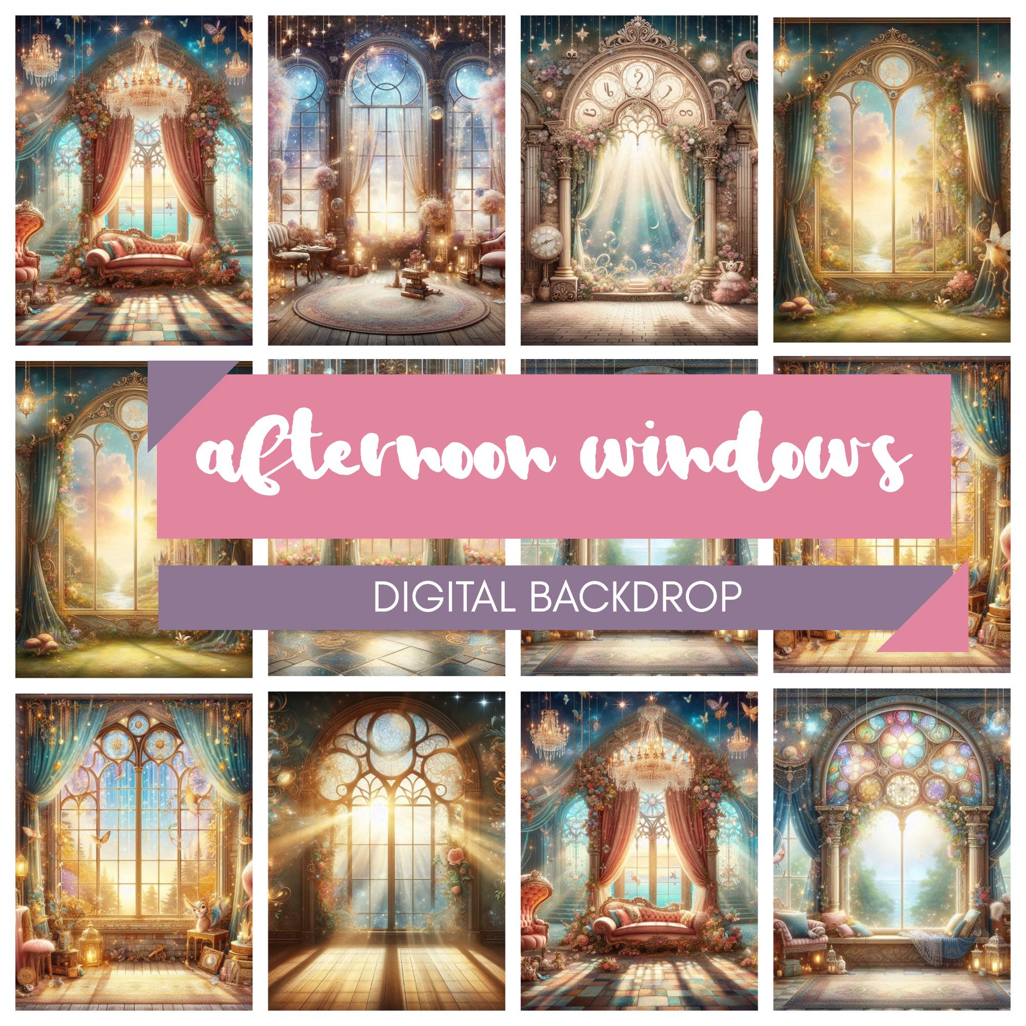 Afternoon Windows Photography Backdrop - Etsy