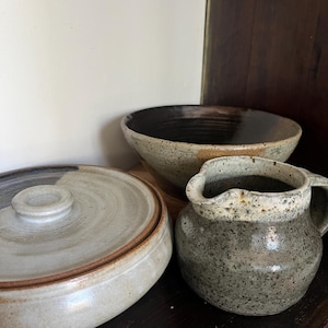 Handmade Pottery Collection - SMOKEY BROWN