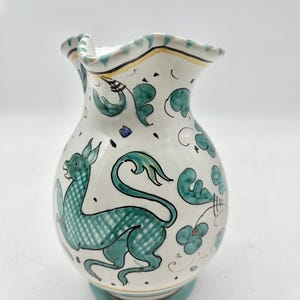 Deruta Italy Mythical Creature Creamer