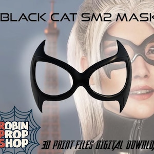RPS ブラックキャット / フェリシア・ハーディ風マスク SM2 3D プリントファイル STL