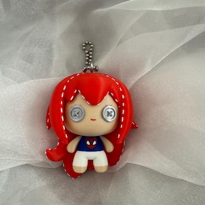 RPS MJ Plush Keychain || Inspired Cosplay Belt Accessory Prop 3D Print Mary Jane