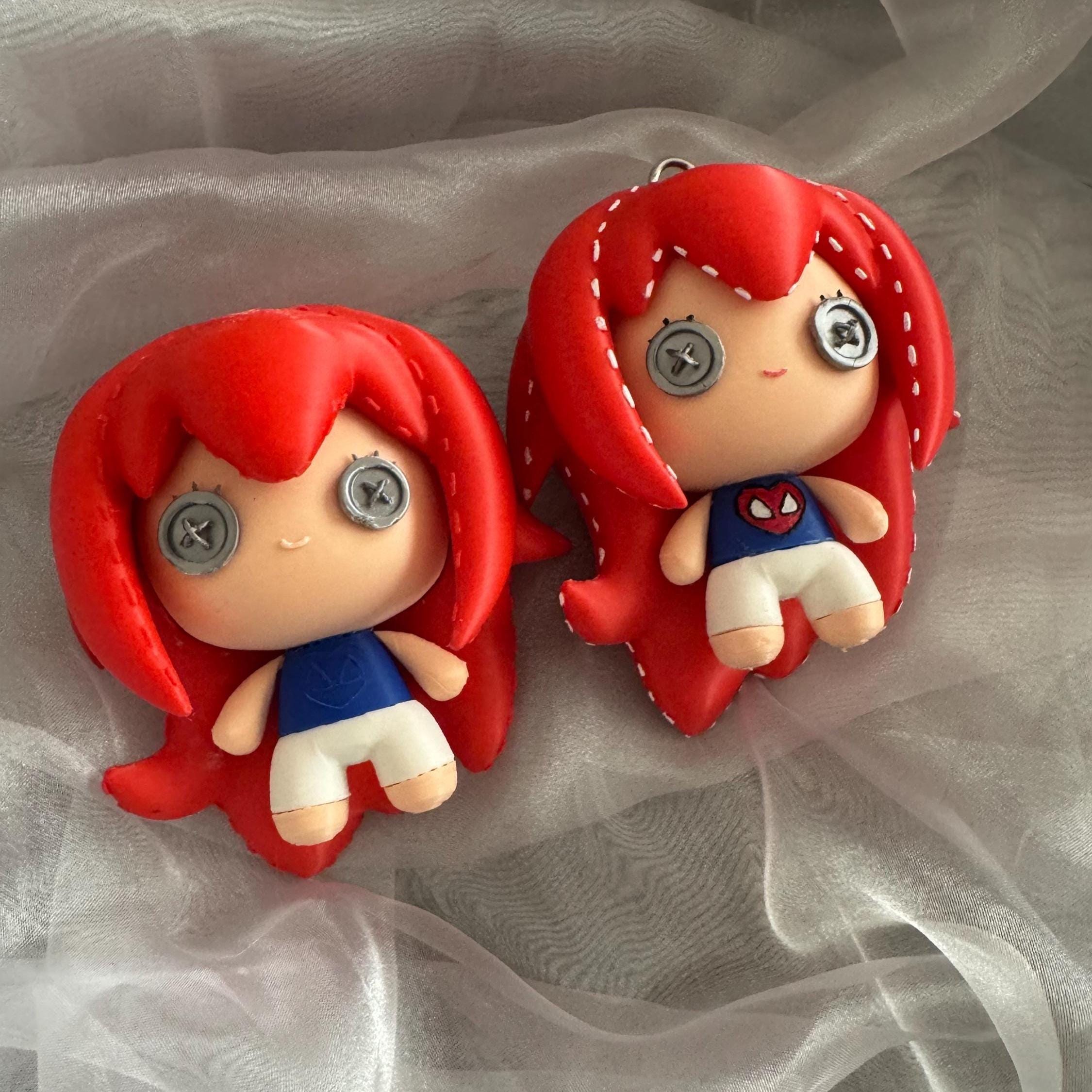RPS MJ Plush Keychain || Inspired Cosplay Belt Accessory Prop 3D