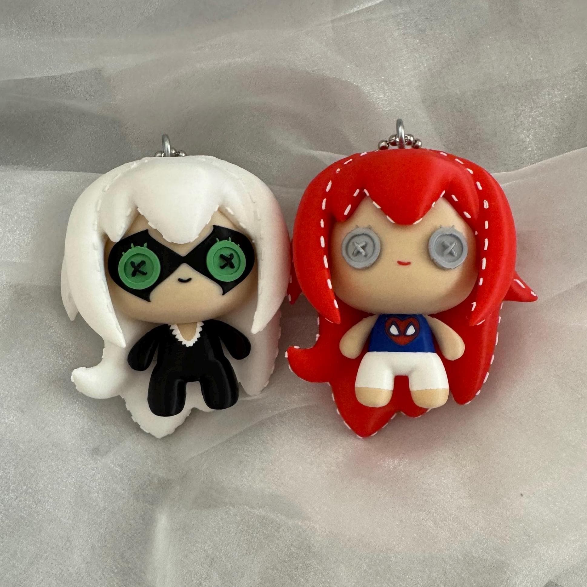 RPS MJ Plush Keychain || Inspired Cosplay Belt Accessory Prop 3D