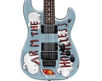 Tom Morello “Arm the Homeless” Giclee Guitar Art Print by Brian Methe