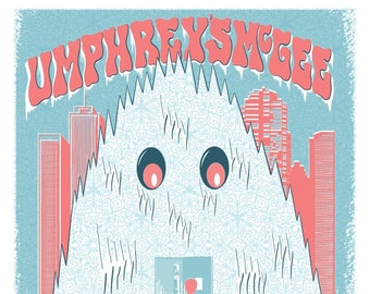 Official Umphrey’s McGee Newport 2024 Screen Printed Concert Poster Artist Edition