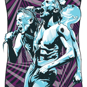 Brian Methe LE Screen Printed Art Print “Bottom” 2021 free US shipping