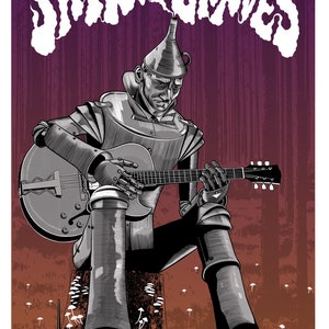 Official Screen Printed Shakey Graves Cincinnati 2021 Concert Poster Artist Edition