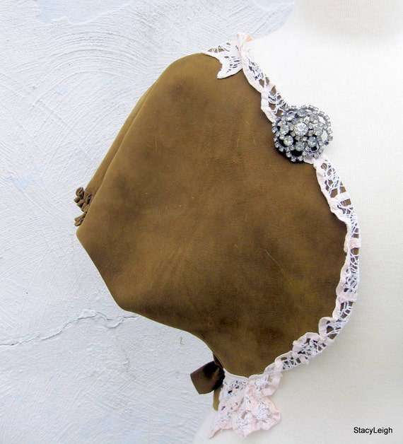 Items similar to Rustic Leather Bolero Jacket in Dark Mustard Brown