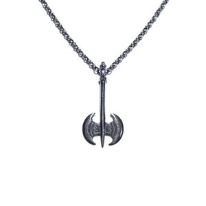 Mini Labrys necklace in sterling silver or gold (PRIDE FUNDRAISER)