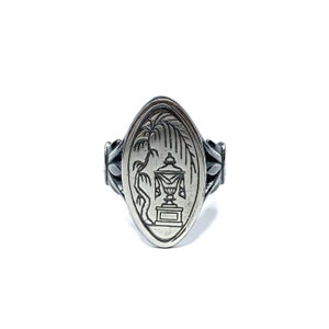 Willow + Urn Signet Ring in Sterling Silver or Gold