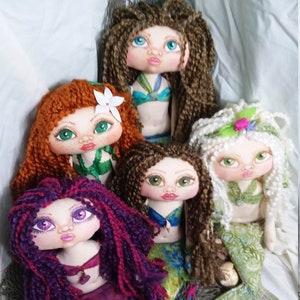 Create Your Own Merboo; Choose Hair, Tail,and Eye Color, Skin Tone and Pets