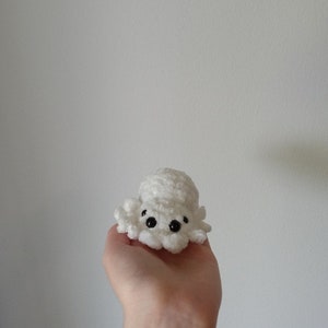 Adorable Albino Spider Plush, Handmade Crochet Halloween Decor - Etsy