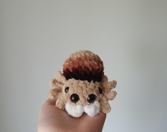 Crochet Arizona Blonde Tarantula Plush: Handmade Halloween Spider