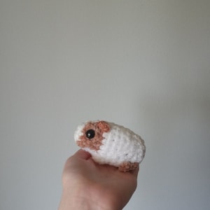 Newborn Baby Guinea Pig Crochet Plush