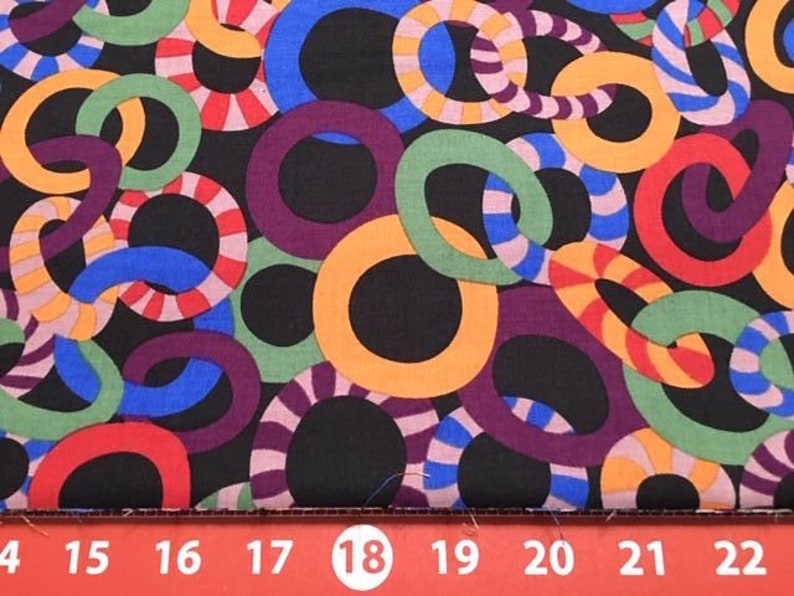 Bolt end 1 yd 24 Jolly in black