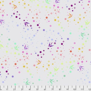 2 yds. Tula Pink Fairy Dust in "Whisper" color - restocked