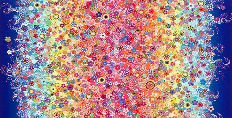 2 yds Effervescence ombre in Rainbow colors from Robert Kaufman