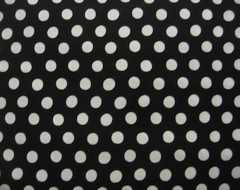 2 yds. Spot in Noir (black) from Kaffe Fassett -