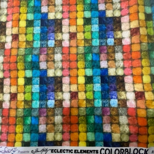 Colorblock 1/2 inch size by Tim Holtz - BTY