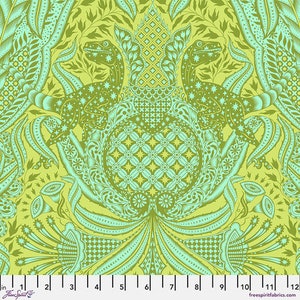 Sale  Gift Rapt in Lime from the Roar Collection by Tula Pink