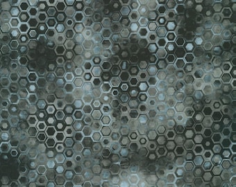Phantasma digital print by Robert Kaufman  in Chalkboard - BTY