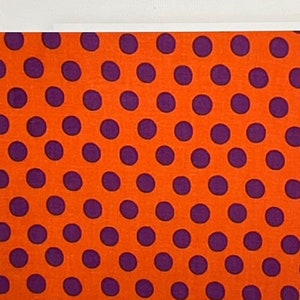 Spot in orange by Kaffe Fassett BTY