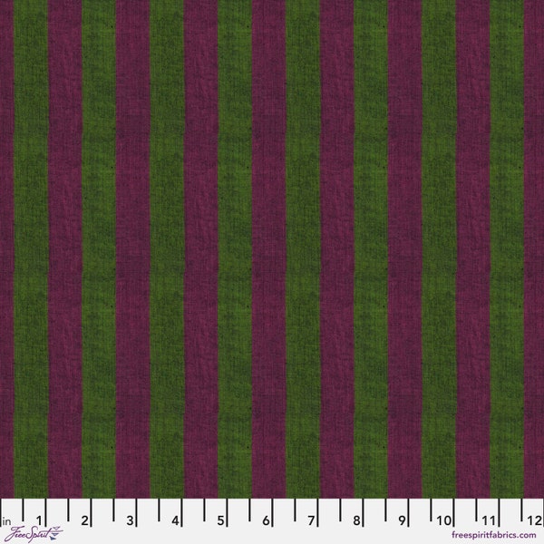 Wide stripe in moss by Kaffe Fassett - BTY