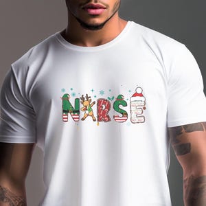 Christmas Nursing shirt,Nurse Christmas shirt, Holiday Nurse Shirt,  Funny Nurse Xmas  Shirt, RN Nursing Shirt, Nurse Gift for Woman