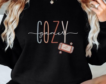 Cozy Gamer Sweatshirt – Unisex Gaming Tee